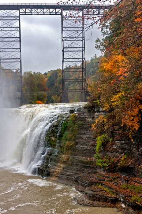 Landscape\n\nUpper Falls\nLetchworth State Park