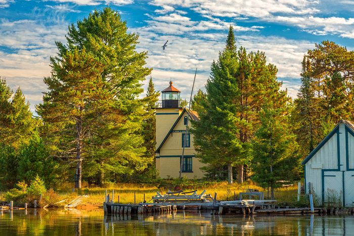 Hand of Man\n\nBete Grise Lighthouse\nMendota/Bete Grise Preserve