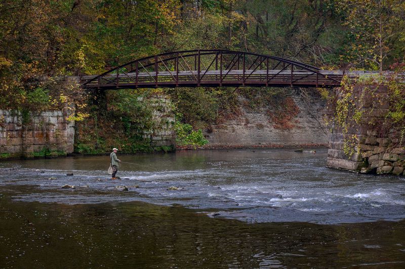 Honorable Mention\n\nHand of Man\n\nFishing at Lock 29\nCVNP