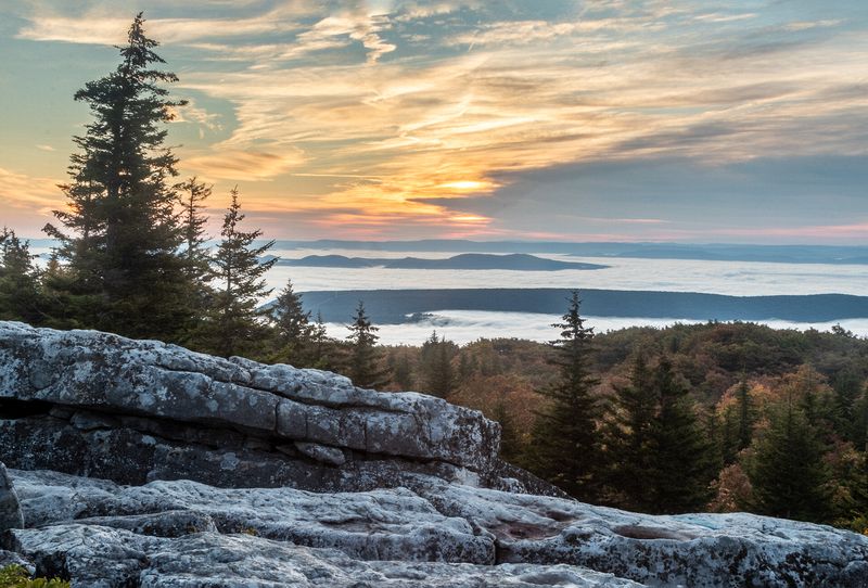 Landscape\n\nBear Rocks Sunrise\nBear Rocks Preserve