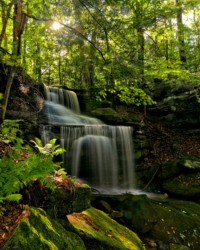 Landscape\n\nThompson Ledges Falls\n\nThompson Ledges Park