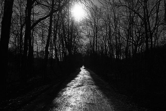 Going To The Sun\n\nBlack & White