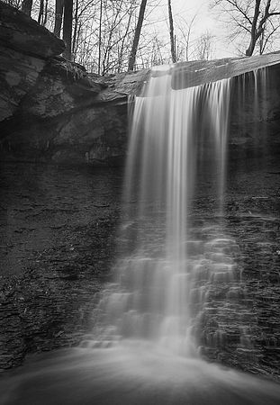 Blue Hen Falls Early Spring\n\nNovice