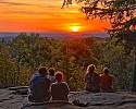 Evidence of People\n\nEnjoying Sunset At Ritchie Ledges