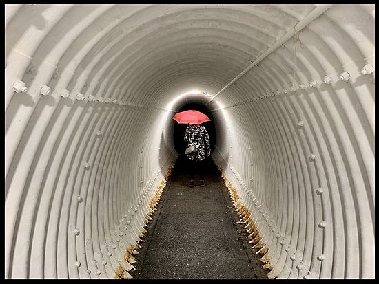 Evidence of People\n\nHappy Days Visitor Center Tunnel
