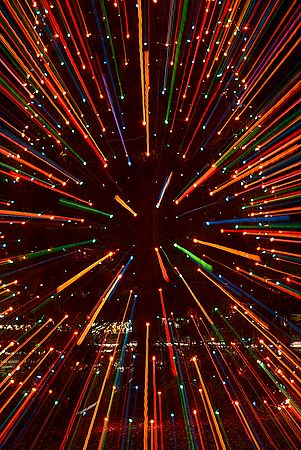 Hudson Christmas lights photo walk