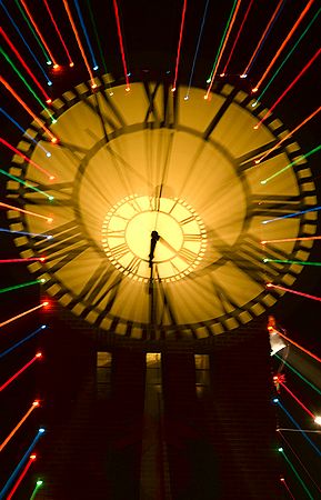 Hudson Christmas lights photo walk