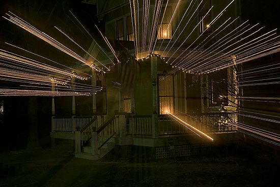 Hudson Christmas lights photo walk